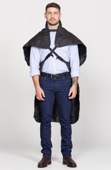 Oilskin Butterfly Cape