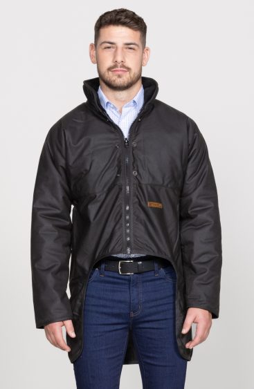 Oilskin Long Sleeve Zip Cape