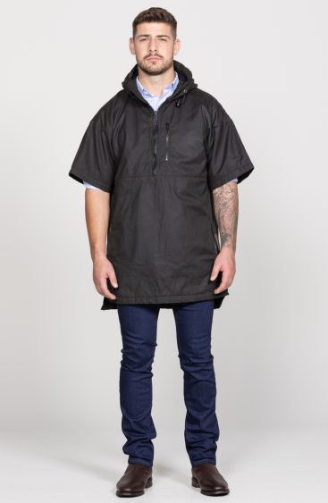 Oilskin Brown Lined Short Sleeve Pullover