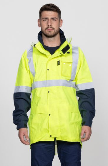 Breathable Wet Weather Antistatic FR Jacket