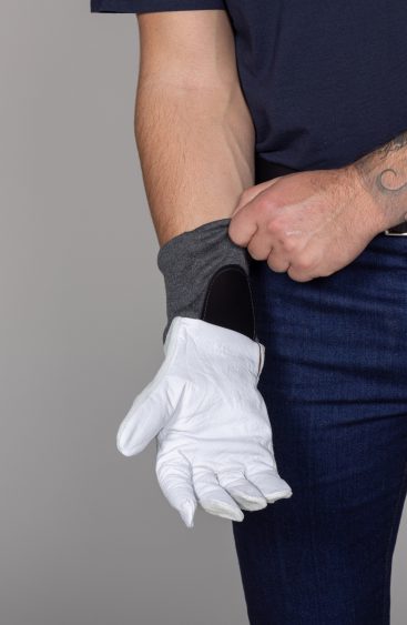 Leather Pumping Gloves with FR Cuffing
